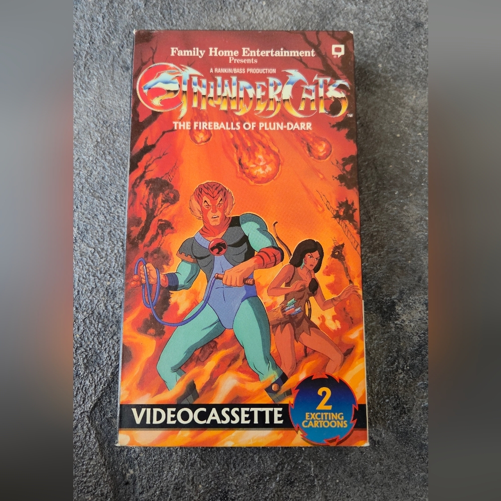 Thundercats Videocassette - The Fireballs of Plun-Darr VHS
